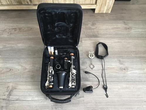 Klarinet Jupiter met BG rietbinder, Muziek en Instrumenten, Blaasinstrumenten | Klarinetten, Gebruikt, Bes-klarinet, Hout, Met koffer