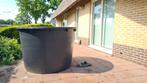 hottub, zwembad, dompelbad (zwart hard plastic), Tuin en Terras, Bubbelbaden en Hottubs, Ophalen, Nieuw