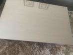 Ikea salontafel met glasplaat, Huis en Inrichting, Tafels | Salontafels, Gebruikt, 50 tot 100 cm, Verzenden, Minder dan 50 cm