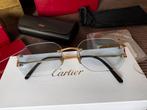 Orginele piccadilly cartier bril + set glazen, Sieraden, Tassen en Uiterlijk, Zonnebrillen en Brillen | Heren, Gebruikt, Overige kleuren