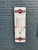 Vintage Martini Thermometer Emaille Reclamebord, Ophalen of Verzenden