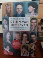 Fokke Obbema - De zin van het leven, Boeken, Fokke Obbema, Verzenden