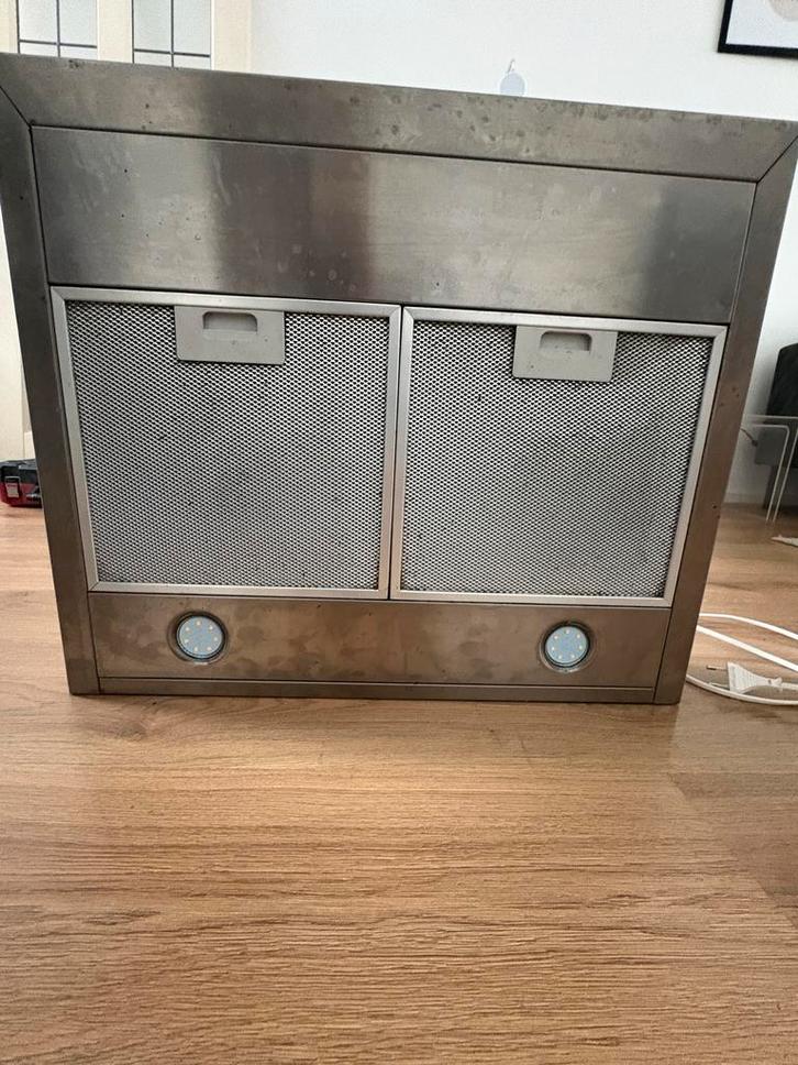 Afzuigkap Inventum, Witgoed en Apparatuur, Afzuigkappen, Gebruikt, Vrijstaand, Onderbouw afzuigkap, 200 tot 400 m³ per uur, Ophalen