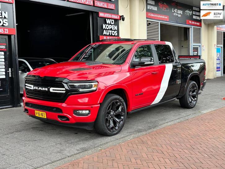 Dodge Ram 1500 5.7 V8 4x4 Crew Cab Limited Vol Opties!, Auto's, Dodge, Bedrijf, Te koop, RAM 1500, 360° camera, 4x4, ABS, Achteruitrijcamera