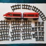 Lego trein 7938  met rails , trafo, stationnetje 9 volt, Ophalen of Verzenden