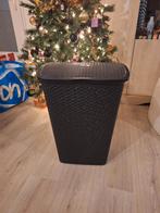 Zwarte Action Wasmand - Hoge Plastic Mand, Ophalen, Zo goed als nieuw