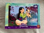 Puzzel Disney Princess, Ophalen of Verzenden, Meer dan 50 stukjes, Zo goed als nieuw, 4 tot 6 jaar