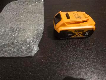 DeWalt 20V XR 6Ah Accu nieuw beschikbaar voor biedingen