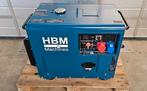 HBM 7900 Watt Diesel Generator - Aggregaat 400/230/12 Volt, Doe-het-zelf en Verbouw, Aggregaten, Dieselolie, Geluidgedempt, Ophalen of Verzenden