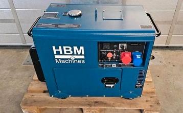 HBM 7900 Watt Diesel Generator - Aggregaat 400/230/12 Volt beschikbaar voor biedingen