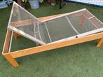 Aupingbed en bodem rug- en voetendeel verstelbaar, Ophalen, Verstelbaar, 90 cm, Eenpersoons