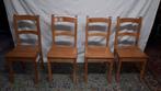 Stoelen, Huis en Inrichting, Stoelen, Ophalen, Drie, Zo goed als nieuw, Brocant
