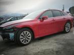 TOYOTA MIRAI  WATERSTOF AUTO   BJ 2022 LICHTE  BUMPERSCHADE, Auto diversen, Schadeauto's, Waterstof, Rood, Ophalen, Automaat