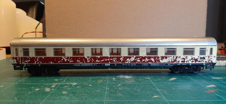 Fleischmann personen rijtuig., Hobby en Vrije tijd, Modeltreinen | H0, Gebruikt, Wagon, Gelijkstroom, Fleischmann, Ophalen of Verzenden