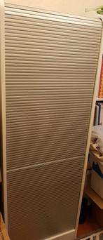 Computerbureau wit grijs hout computer kasten bureau meubels, Huis en Inrichting, Kasten | Computermeubels, Ophalen, Gebruikt