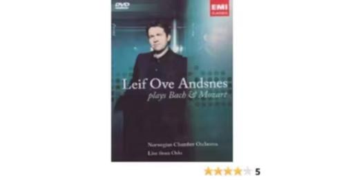 Leif Ove Andsnes - Plays Bach & Mozart, Cd's en Dvd's, Dvd's | Muziek en Concerten, Zo goed als nieuw, Vanaf 12 jaar, Verzenden