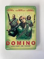 Domino – DVD in Steelcase, Vanaf 16 jaar, Ophalen of Verzenden, Zo goed als nieuw, Actie