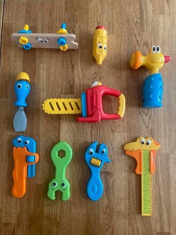 Educatief Speelgoed Gereedschap - 9 Delig beschikbaar voor biedingen