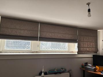 6x raambekleding vouwgordijnen roman blinds beschikbaar voor biedingen