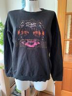 Zwart sweatshirt van today met leuke print maat, Ophalen of Verzenden, Zo goed als nieuw, Zwart