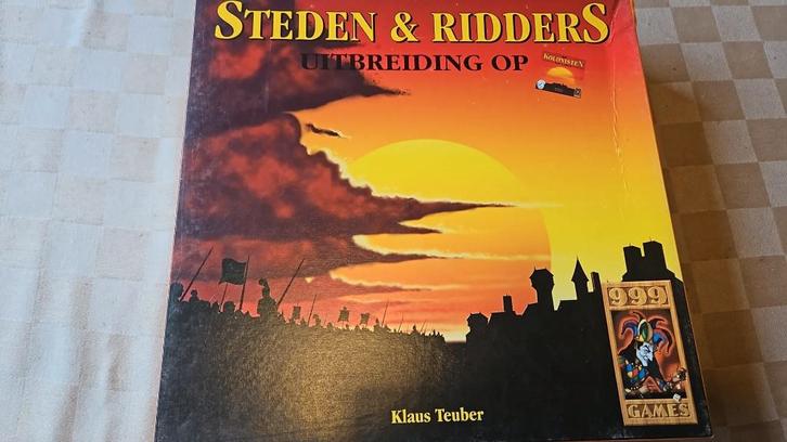 bordspel Kolonisten Catan Steden en Ridders hout 999 games, Hobby en Vrije tijd, Gezelschapsspellen | Bordspellen, Nieuw, Een of twee spelers