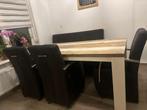 Sallon tafel met eetafel compleet, Huis en Inrichting, Tafels | Eettafels, Ophalen of Verzenden