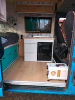 Renault Master camper met zonnenpanelen, Caravans en Kamperen, Campers, Overige merken, Fietsendrager, Buscamper of Camperbus