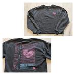Stoere trui met rug print KIDS ONLY 140/146 antraciet, Meisje, Trui of Vest, Only, Ophalen of Verzenden