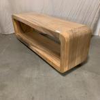 TV meubel - 150 cm breed - massief Suarhout - TTM Wonen, Www.ttmwonen.nl, 150 tot 200 cm, Nieuw, Ophalen of Verzenden