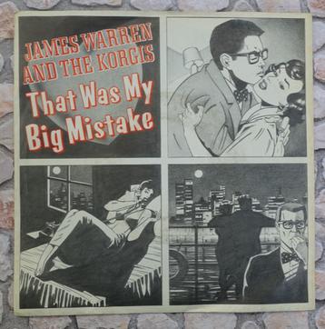 james warren and the korgis , that was my big mistake beschikbaar voor biedingen