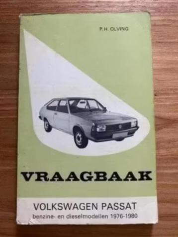 Vraagbaak Volkswagen Passat 1976-1980. P.H. Olving beschikbaar voor biedingen