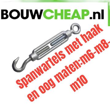 Spanwartels diverse maten beschikbaar voor biedingen