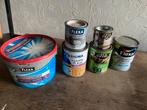 Flexa verf Sigma Verf + binnen en buiten beits, Doe-het-zelf en Verbouw, Verf, Beits en Lak, Wit, Ophalen of Verzenden, Minder dan 5 liter