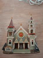 Dickensville St. Paul's Kathedraal Kersthuisje met Licht, Ophalen of Verzenden, Nieuw, Overige materialen, Minder dan 25 cm