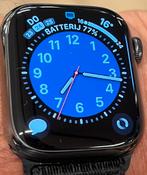Apple watch 7 gps cellular steel titanium rvs 41mm horloge, Sieraden, Tassen en Uiterlijk, Smartwatches, Gebruikt, Apple Watch ⌚️