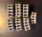 Lego City Rails - Rechte & Gebogen Spoorwegrails, Ophalen of Verzenden, Gebruikt, Losse stenen, Lego