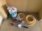 Complete set klusmaterialen – Stucwerk & Elektra, Ophalen, Zo goed als nieuw