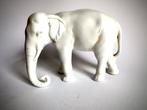 Antiek Katzhütte Biscuit Porselein Olifant, Ophalen of Verzenden