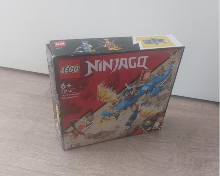 LEGO 71760 - Jay's bliksemdraak EVO, Kinderen en Baby's, Speelgoed | Duplo en Lego, Nieuw, Lego, Complete set, Ophalen of Verzenden