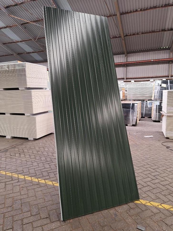 Dakplaat, dakpaneel, damwand, sandwich, wandpaneel, b-keus, Doe-het-zelf en Verbouw, Platen en Panelen, Zo goed als nieuw, Overige materialen