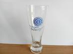 een wat ouder export weizen bierglas van Brauwerei Hofmuhl, Verzamelen, Biermerken, Ophalen of Verzenden, Zo goed als nieuw, Glas of Glazen