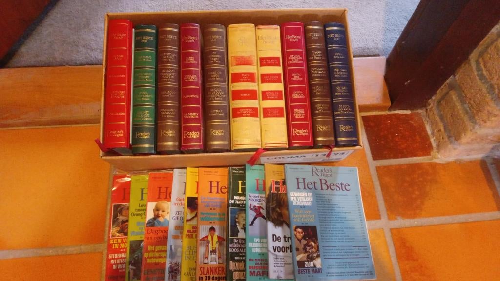 Readers  digest, Ophalen