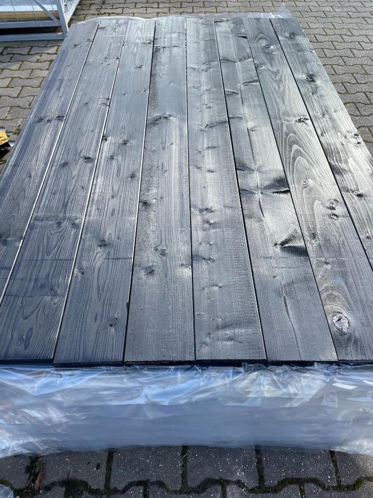 Tuinplank zwart 16 x 140 x 1800 mm, Tuin en Terras, Palen, Balken en Planken, Nieuw, Planken, 180 tot 250 cm, Ophalen