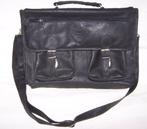 Prachtige leren design Firenze schoudertas. Nieuw., Sieraden, Tassen en Uiterlijk, Tassen | Schoudertassen, Overige merken, Zwart