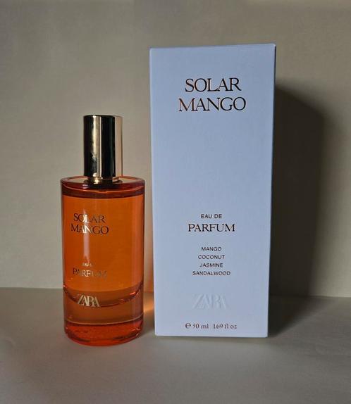 Zara Solar Mango 50 ml, Sieraden, Tassen en Uiterlijk, Uiterlijk | Parfum, Zo goed als nieuw, Ophalen of Verzenden
