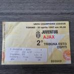 Juventus - ajax 1997 ticket, Ophalen of Verzenden