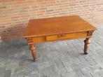 salontafel eiken met wieltjes, Ophalen of Verzenden, 'T Olde Gre-j, Info@toldegrej.nl, Endepoelstraat 20f Didam