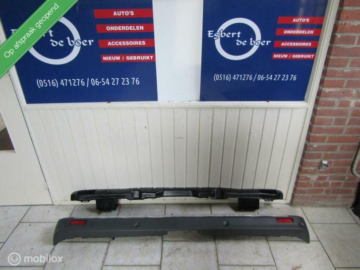 Achterbumper trafic vivaro primastar met censoren  + balk, Auto-onderdelen, Carrosserie en Plaatwerk, Bumper, Opel, Achter, Gebruikt