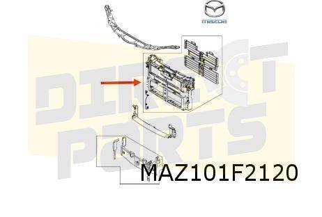 Mazda	CX-30 (8/19-) (JPP) frontpaneel (cmplt.) (SkyActiv X), Auto-onderdelen, Carrosserie en Plaatwerk, Bumper, Mazda, Nieuw, Verzenden