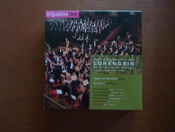 Wagner Lohengrin - Jaap van Zweden, Groot Omroepkoor, Cd's en Dvd's, Cd's | Klassiek, Zo goed als nieuw, Overige typen, Classicisme